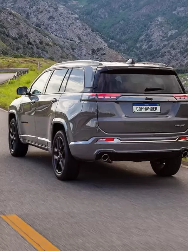 Jeep Commander 2025 chega com motor turbo 2.0 com 272 cv