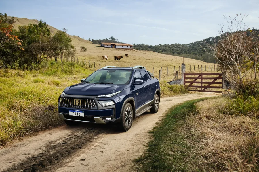 Com motor de 200 cv e tração 4×4, a Fiat Toro Ranch 2.2 Turbo Diesel 2026 entrega força, conforto e tecnologia no Brasil