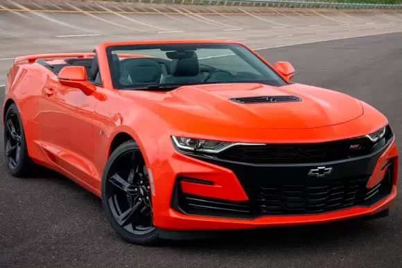 Qual o consumo do Chevrolet Camaro Convers&iacute;vel  SS 6.2 V8  2022? Saiba Tudo sobre o carro
