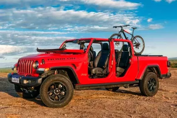 Qual o consumo do Jeep Gladiator  Rubicon 3.6 V6  2022? Preço, Consumo, Desempenho e Ficha Técnica