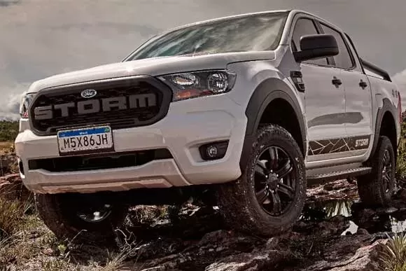 Qual o preço de um Ford Ranger  Storm 3.2 Turbo 4×4 AT CD  2021? Ficha Técnica, Preço, Consumo e Desempenho