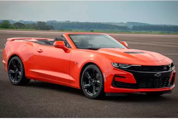 Quantos cv tem o Chevrolet Camaro Convers&iacute;vel  SS 6.2 V8  2019? Preço, Consumo, Desempenho e Ficha Técnica