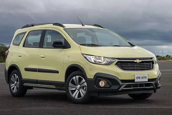 Quantos cv tem o Chevrolet Spin  Activ7 1.8 AT  2020? Ficha Técnica, Preço, Consumo e Desempenho