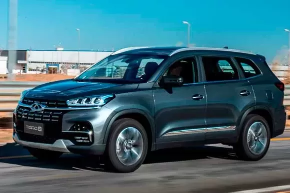 Quantos quilômetros por litro faz o Chery Tiggo 7  TXS 1.6 Turbo  2023? Consumo, Desempenho, Ficha Técnica e Preço